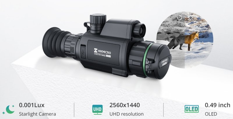 Hikmicro Cheetah C F Sl Lrf Digital Night Vision Rifle Scope Safari Hunt