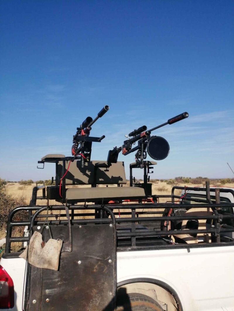 Double seater hunting chair